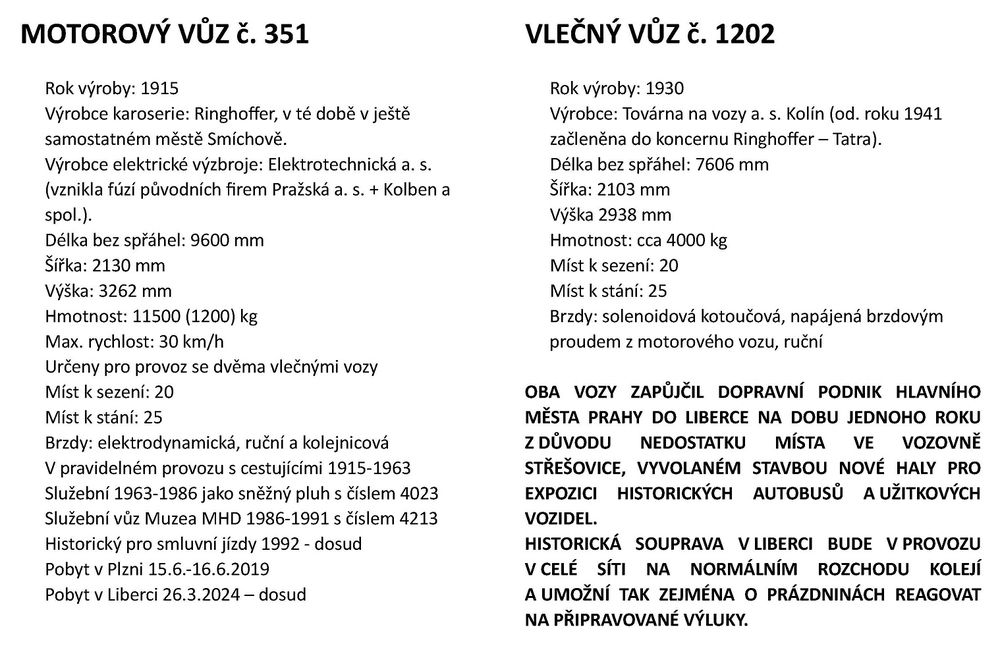 popis-vozu 12.10.2024 - jízdy u příležitosti DOD ve vozovně